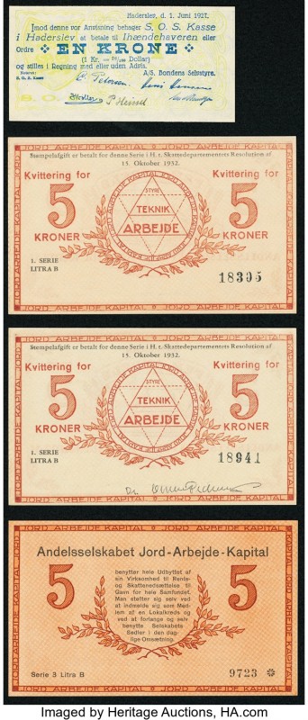 Denmark Group Lot of 7 Examples Very Fine-Crisp Uncirculated. Majority of this l...