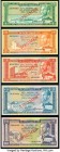 Ethiopia National Bank 1; 5; 10; 50; 100 Dollars ND (1966) Pick 25s; 26s; 27s; 28s; 29s Five Specimen Choice About Uncirculated-Crisp Uncirculated. 

...