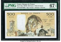 France Banque de France 500 Francs 2.2.1989 Pick 156g PMG Superb Gem Unc 67 EPQ. 

HID09801242017

© 2020 Heritage Auctions | All Rights Reserved