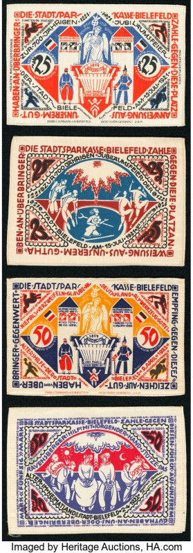 Germany Group Lot of 7 Cloth Examples. 

HID09801242017

© 2020 Heritage Auction...