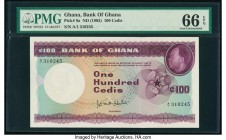 Ghana Bank of Ghana 100 Cedis ND (1965) Pick 9a PMG Gem Uncirculated 66 EPQ. 

HID09801242017

© 2020 Heritage Auctions | All Rights Reserved
