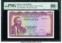 Kenya Central Bank of Kenya 100 Shillings 1.7.1972 Pick 10c PMG Gem Uncirculated 66 EPQ. 

HID09801242017

© 2020 Heritage Auctions | All Rights Reser...