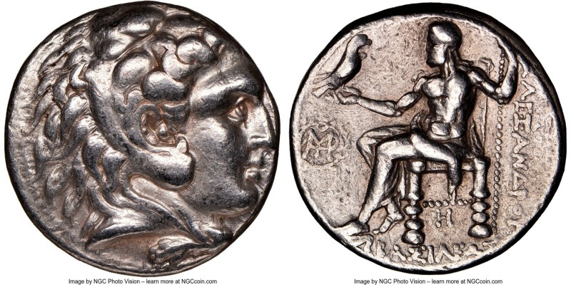 MACEDONIAN KINGDOM. Alexander III the Great (336-323 BC). AR tetradrachm (25mm, ...