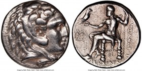 MACEDONIAN KINGDOM. Alexander III the Great (336-323 BC). AR tetradrachm (25mm, 10h). NGC VF. Posthumous issue of Babylon I, under Seleucus I Nicator,...