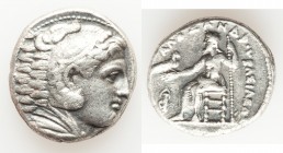 MACEDONIAN KINGDOM. Alexander III the Great (336-323 BC). AR tetradrachm (26mm, 16.83 gm, 10h). VF. Early posthumous issue of 'Amphipolis', by Antipat...