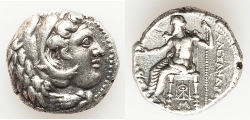MACEDONIAN KINGDOM. Alexander III the Great (336-323 BC). AR tetradrachm (24mm, ...