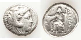 MACEDONIAN KINGDOM. Alexander III the Great (336-323 BC). AR tetradrachm (24mm, 16.83 gm, 7h). Fine. Lifetime issue of 'Amphipolis', ca. 336-323 BC. H...