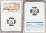 MACEDONIAN KINGDOM. Alexander III the Great (336-323 BC). AR drachm (17mm, 8h). NGC AU. Posthumous issue of Lampsacus, ca. 310-301 BC. Head of Heracle...