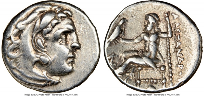 MACEDONIAN KINGDOM. Alexander III the Great (336-323 BC). AR drachm (17mm, 12h)....