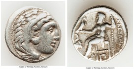 MACEDONIAN KINGDOM. Alexander III the Great (336-323 BC). AR drachm (17mm, 4.20 gm, 12h). About VF. Posthumous issue of 'Colophon', ca. 310-301 BC. He...