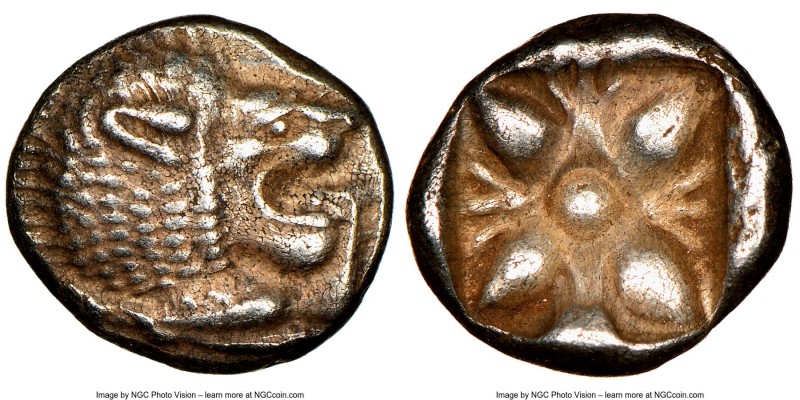 IONIA. Miletus. Ca. late 6th-5th centuries BC. AR 1/12 stater or obol (10mm). NG...