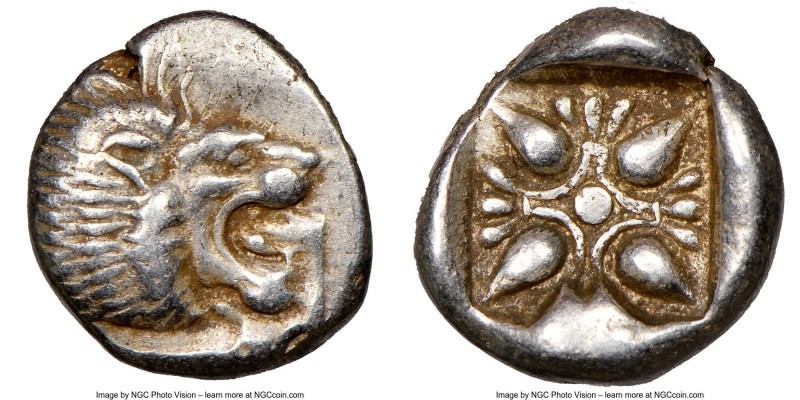 IONIA. Miletus. Ca. late 6th-5th centuries BC. AR 1/12 stater or obol (10mm). NG...