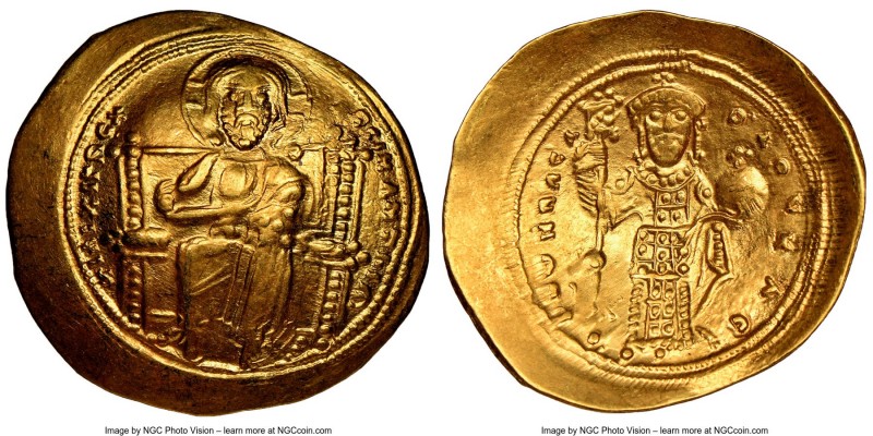 Constantine X Ducas (AD 1059-1067). AV histamenon nomisma (25mm, 4.40 gm, 6h). N...