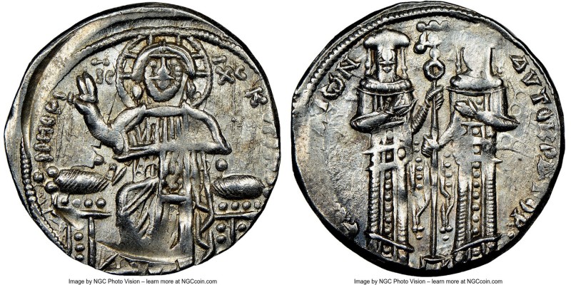 Andronicus II Palaeologus and Michael IX (AD 1294-1320). Anonymous Issue. AR bas...