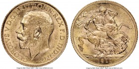 George V gold Sovereign 1911-C MS62 NGC, Ottawa mint, KM20. AGW 0.2355 oz. 

HID09801242017

© 2020 Heritage Auctions | All Rights Reserved