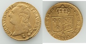 Louis XVI gold Louis d'Or 1786-A XF, Paris mint, KM591.1, Fr-475. 23.4mm. 7.58gm. AGW 0.2255 oz. 

HID09801242017

© 2020 Heritage Auctions | All ...
