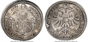 Nürnberg. Free City 1/2 Taler 1693-GFN AU Details (Cleaned) NGC, KM219. With name and titles of Emperor Leopold I. Dealer tag included. 

HID0980124...