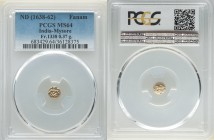 Mysore. Kanthirava 10-Piece Lot of Certified gold Fanams ND (1638-1662) MS64 PCGS, KM-Unl., Fr-1338. Average weight 0.38gm. Sold as is, no returns.
...