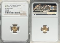 British India. Madras Presidency gold Pagoda ND (1740-1807) MS63 NGC, Fort St. George mint, KM303. Star Reverse. 

HID09801242017

© 2020 Heritage...
