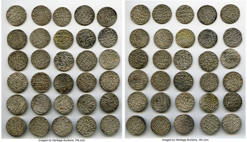 Seljuqs of Rum 30-Piece Lot of Uncertified Dirhams XF, Includes 30 coins of: Kay...