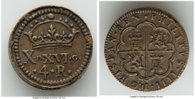 Pair of Uncertified Coin Weights ND, The first piece appears XF with heavy adjustments, weighing 13.56gm and measuring 22mm, and the second appears AU...