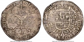 Brabant. Philip IV Patagon 1653 VF35 NGC, Antwerp mint, KM53.1, Dav-4462. Dealer tags included. 

HID09801242017

© 2020 Heritage Auctions | All R...