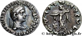 BACTRIA - BACTRIAN KINGDOM - APOLLODOTUS II
Type : Drachme 
Date : c. 85-65. AC. 
Mint name / Town : Punjab 
Metal : silver 
Diameter : 16,5  mm
Orien...