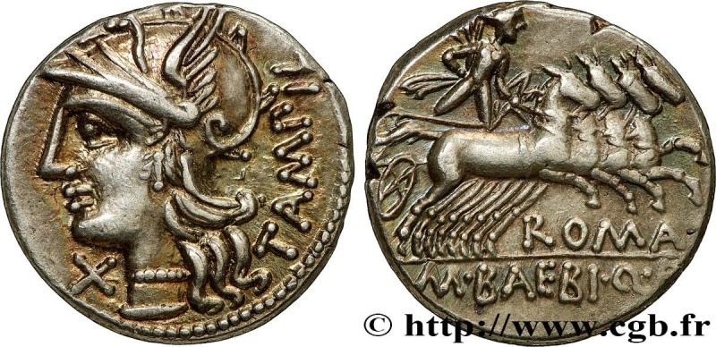 BAEBIA
Type : Denier 
Date : 137 AC. 
Mint name / Town : Rome 
Metal : silver 
M...