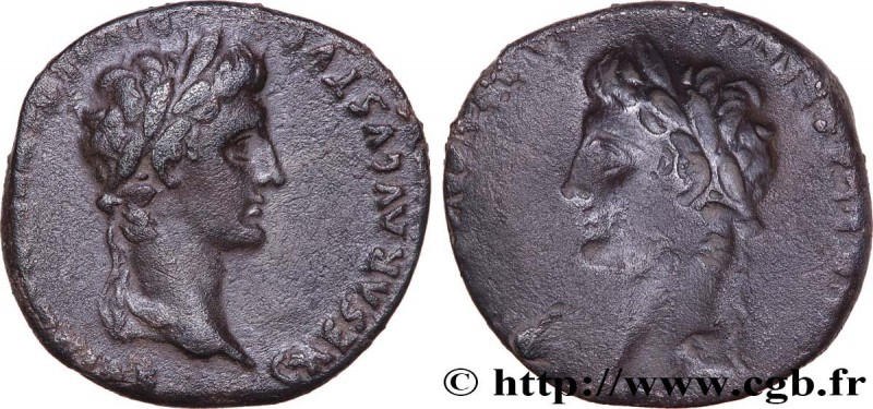 AUGUSTUS, CAIUS and LUCIUS
Type : Denier 
Date : 2 AC. - AD. 12 
Mint name / Tow...