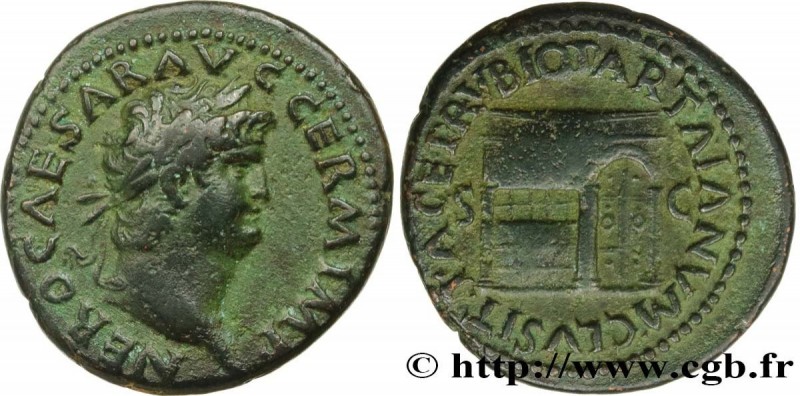 NERO
Type : As 
Date : 65 
Mint name / Town : Rome 
Metal : copper 
Diameter : 2...