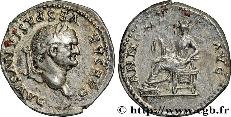 VESPASIAN
Type : Denier 
Date : 78-79 
Mint name / Town : Rome 
Metal : silver 
...