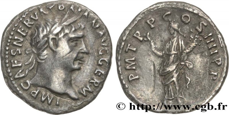 TRAJANUS
Type : Denier 
Date : 101 
Mint name / Town : Rome 
Metal : silver 
Mil...