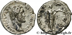 ANTONINUS PIUS
Type : Denier 
Date : 138 
Mint name / Town : Rome 
Metal : silver 
Millesimal fineness : 900  ‰
Diameter : 18  mm
Orientation dies : 7...