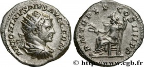 CARACALLA
Type : Antoninien 
Date : 217 
Mint name / Town : Rome 
Metal : silver 
Millesimal fineness : 500  ‰
Diameter : 21,5  mm
Orientation dies : ...