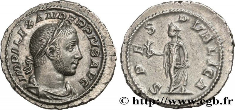 SEVERUS ALEXANDER
Type : Denier 
Date : 232 
Mint name / Town : Rome 
Metal : si...