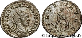 DIOCLETIAN
Type : Aurelianus 
Date : automne 287 - automne 289 
Mint name / Town : Lyon 
Metal : billon 
Millesimal fineness : 50  ‰
Diameter : 20,5  ...