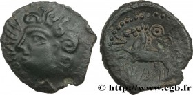 GALLIA - BITURIGES CUBI (Area of Bourges)
Type : Bronze ABVDOS au pégase 
Date : c. 60-50 AC. 
Metal : bronze 
Diameter : 18,5  mm
Orientation dies : ...