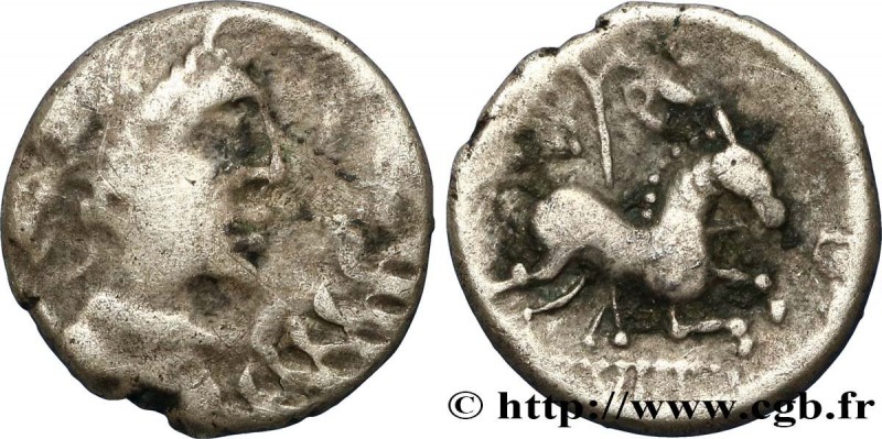 GALLIA BELGICA - MELDI (Area of Meaux)
Type : Denier ROVECA 
Date : c. 60-40 AC....