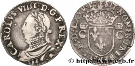 HENRY III. COINAGE IN THE NAME OF CHARLES IX
Type : Demi-teston, 10e type 
Date : (MDLXXV) 
Date : 1575 
Mint name / Town : Toulouse 
Quantity minted ...
