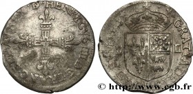 HENRY IV
Type : Quart d'écu de Béarn 
Date : 1603 
Mint name / Town : Pau 
Quantity minted : 108567 
Metal : silver 
Millesimal fineness : 917  ‰
Diam...