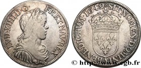 LOUIS XIV "THE SUN KING"
Type : Demi-écu à la mèche longue 
Date : 1649 
Mint name / Town : Paris 
Quantity minted : 1305348 
Metal : silver 
Millesim...