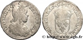 LOUIS XIV "THE SUN KING"
Type : Demi-écu à la mèche longue 
Date : 1649 
Mint name / Town : Rennes 
Quantity minted : 266731 
Metal : silver 
Millesim...