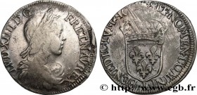 LOUIS XIV "THE SUN KING"
Type : Demi-écu à la mèche longue 
Date : 1651 
Mint name / Town : Bayonne 
Quantity minted : 154068 
Metal : silver 
Millesi...