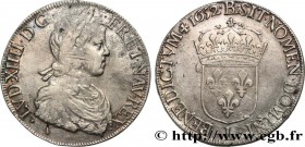 LOUIS XIV "THE SUN KING"
Type : Écu à la mèche longue 
Date : 1652 
Mint name / Town : Bayonne 
Quantity minted : 36912 
Metal : silver 
Millesimal fi...