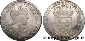 LOUIS XIV "THE SUN KING"
Type : Demi-écu à la mèche longue 
Date : 1652 
Mint name / Town : Rouen 
Quantity minted : 682395 
Metal : silver 
Millesima...