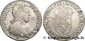 LOUIS XIV "THE SUN KING"
Type : Demi-écu à la mèche longue 
Date : 1655 
Mint name / Town : Toulouse 
Quantity minted : 137378 
Metal : silver 
Milles...
