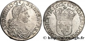 LOUIS XIV "THE SUN KING"
Type : Demi-écu au buste juvénile, au grand buste drapé 
Date : 1662 
Mint name / Town : Rouen 
Quantity minted : 1489970 
Me...