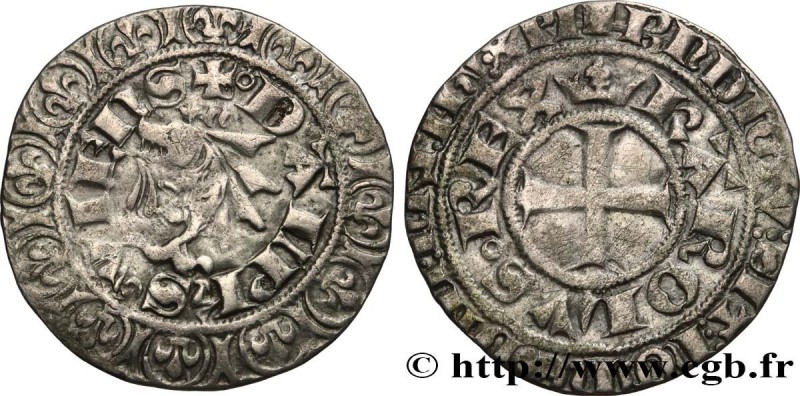 DAUPHINÉ - DAUPHINS OF VIENNOIS - CHARLES VII
Type : Gros au dauphin 
Date : n.d...