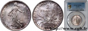 III REPUBLIC
Type : 2 francs Semeuse 
Date : 1919 
Quantity minted : 9.260.934 
Metal : silver 
Millesimal fineness : 835  ‰
Diameter : 27  mm
Orienta...