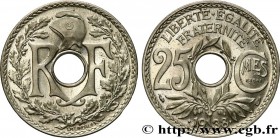 III REPUBLIC
Type : Essai de 25 centimes Lindauer, maillechort 
Date : .1938. 
Date : 1938 
Mint name / Town : Paris 
Quantity minted : --- 
Metal : n...